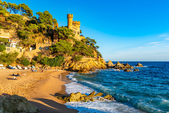 Lloret de Mar, Costa Brava in Spain's Catalonia region