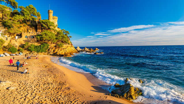 Lloret de Mar, Costa Brava in Spain's Catalonia region