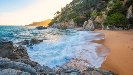 Cala Boadella, Lloret de Mar, Costa Brava in Spain's Catalonia region © Engel Drohnenpilot