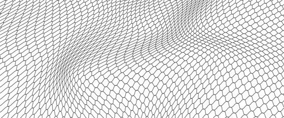 Mesh texture for fishing nets. Grunge pattern for sportswear or soccer goal, volleyball net, basketball hoop, hockey, athletics. eps10 © Maidi