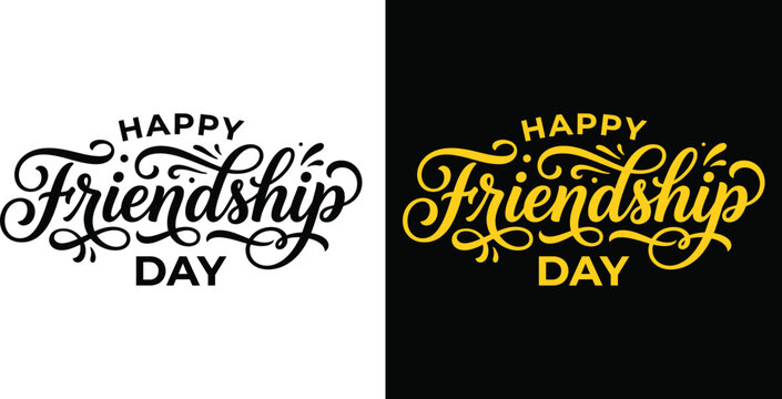 Happy friendship day greeting cards