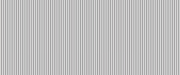 Naklejka premium Narrow black-white vertical lines. Symmetric geometric ornament. Striped seamless pattern, abstract wallpaper. Digital paper for textile print, page fill. Vector