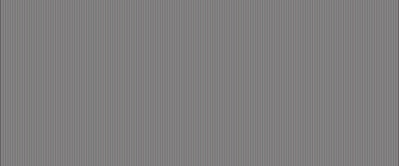 Naklejka premium Narrow black-white vertical lines. Symmetric geometric ornament. Striped seamless pattern, abstract wallpaper. Digital paper for textile print, page fill. Vector