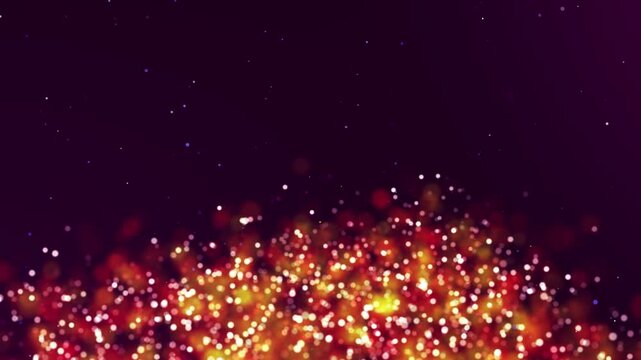 Golden Summer concept the motion of bokeh sunlight natural shadow overlay loop background, logo titles in award, music, wedding, anniversary, party and presentation backdrops, corporate.