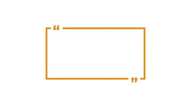 Animated Speech Bubbles with Quotation Marks Appearing on White and Black Background Transition