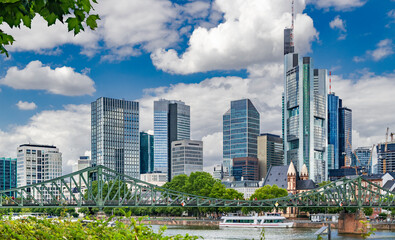 City Skyline of Frankfurt am Main, Germany © Wolfgang Jargstorff