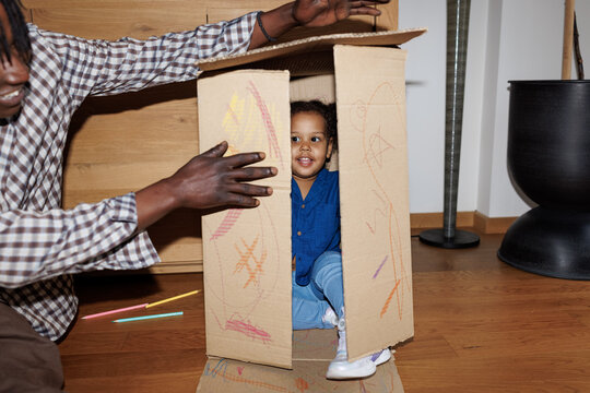 Cardboard castle