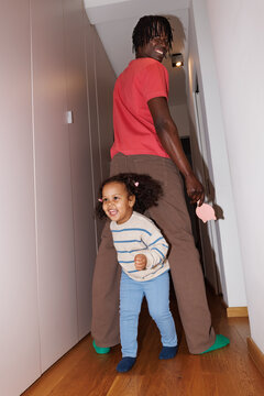 Daughter's joy