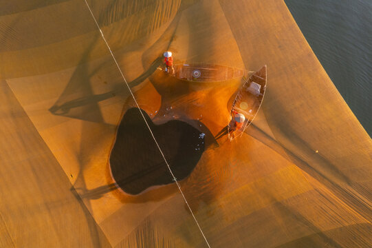 Fishing Net From Above