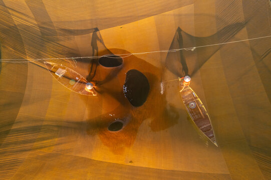 Fishing Net From Above