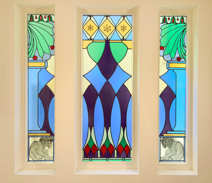 stained glass window