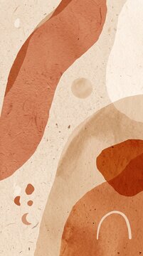Vintage Brown Stone Wall Texture Background with Aged Grunge Surface Rough Ancient Rock Pattern and Dirty Cement Material Backdrop Design