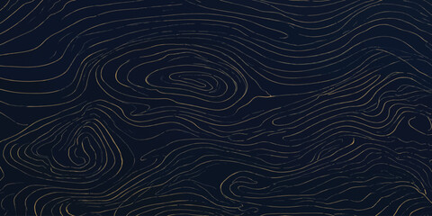 Abstract topographic map contour lines on dark navy background with topography abstract geography navigation elevation cartography background scientific geological landscape geometric © MOHAMAD