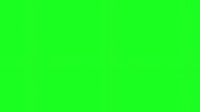 A green screen with subscribe button and thumbs up and down icons for social media or video content creation purposes online
