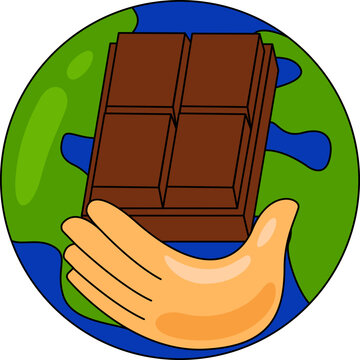 World Chocolate Day Vector Illustration