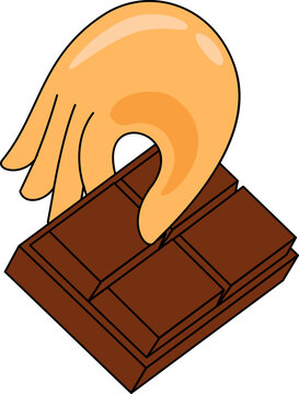 World Chocolate Day Vector Illustration