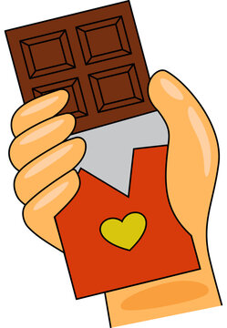 World Chocolate Day Vector Illustration