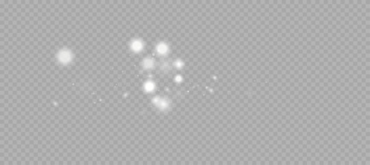 Dust sparkling holiday dust png with glowing golden particles, radiant flare and magical shimmer, transparent overlay for elegant greeting cards, festive backgrounds and celebration artwork © arkadij_st