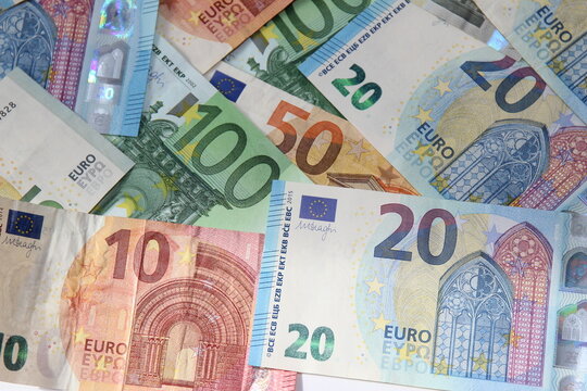 Euro, Geldschein, Banknoten