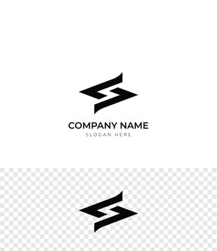 Premium S Lettermark Logo, sports Letter S Brand Identity Vector