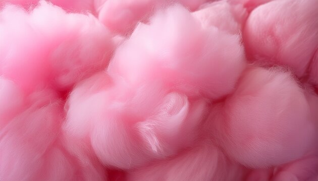 colorful pink fluffy cotton candy background soft color sweet candyfloss abstract blurred dessert texture
