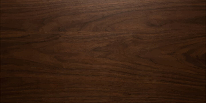 Elegant dark brown wood background, deep grained walnut texture with rich abstract grain, warm natural design for branding, packaging and backdrop.