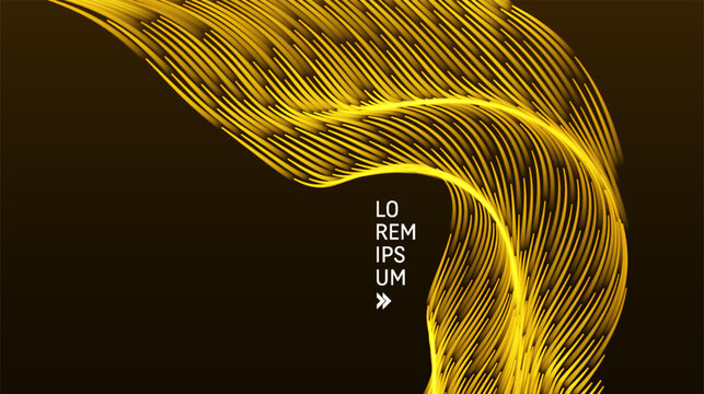 Energy flow is directed upward. Business concept of growth and development. Creative particle dynamics. Vector for brochure, poster, cover, card, presentation, flyer or banner.