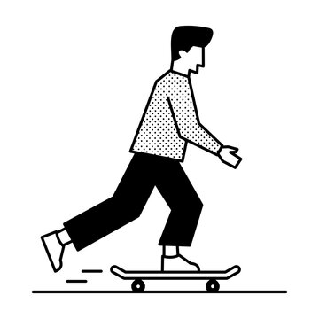 Skateboarding