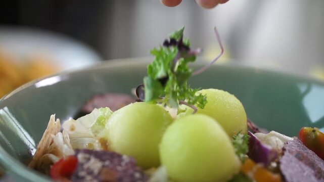 Melon dessert cake beverage side dish pickles k food chef cuisine 멜론 디저트 케익 음료 반찬 장아찌 한식 셰프 요리 음식 한국 디저트 미니멜론 식재료
