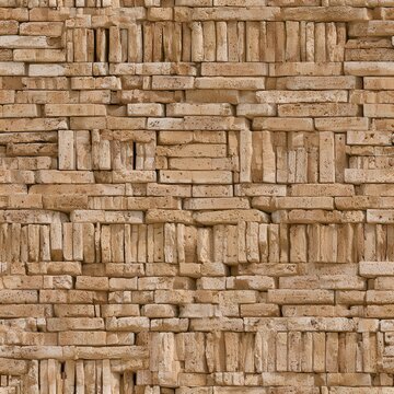Red decorative brick pattern, realistic masonry texture, architectural surface background, construction material design, classic wall finish.