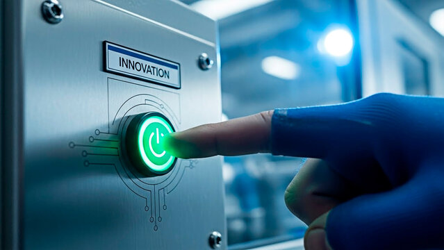 Pushing the button for innovation and technology.