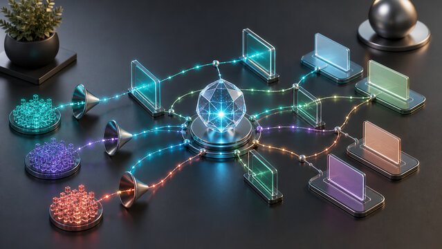 Programmatic Advertising Flow with AI Ad Tech Automation