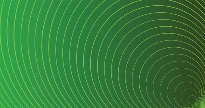 Green concentric wave pattern with gradient fill a repeating abstract design for backgrounds waves patterns circular geometric lines