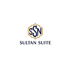 Obraz premium Sultan Suite hotel monogram logo design.