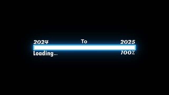  Futuristic progress loading bar 0-100 percent. abstract beautiful loading icon , processing ,downloading , ,colorful animation.
