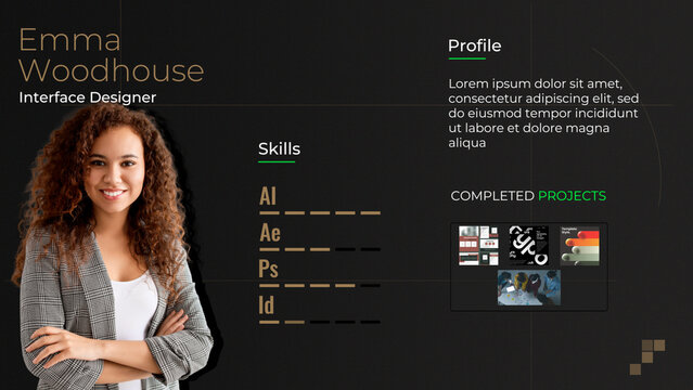 Elegant Professional Resume Layout