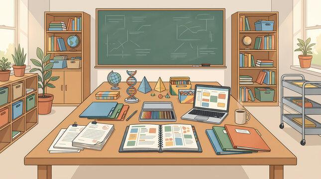 Empty Classroom Teacher Resource Hub