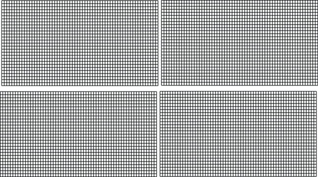 Seamless pattern of graph paper, grid paper background, millimeter paper, vector illustration