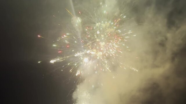 Burst of Fireworks