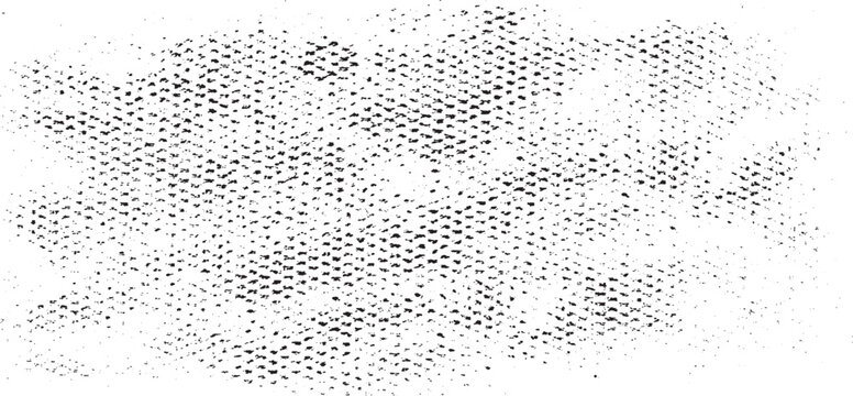 Abstract vector noise. Small particles of debris and dust. Distressed uneven background. Grunge with fine grains isolated on white background. Vector illustration. EPS10.