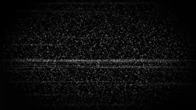 Retro tv static noise overlay, analog glitch distortion effect, vintage television signal interference background