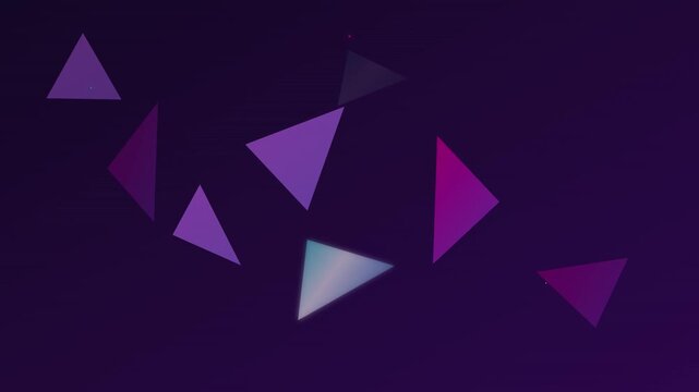 Luxury Amethyst Crystal Shatter Geometric Modern Graphic Effect