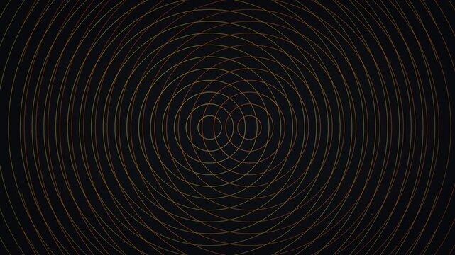 luxurious gold ember moire pattern vector animation