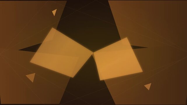 Luxury Copper And Bronze Voronoi Tesselation Background