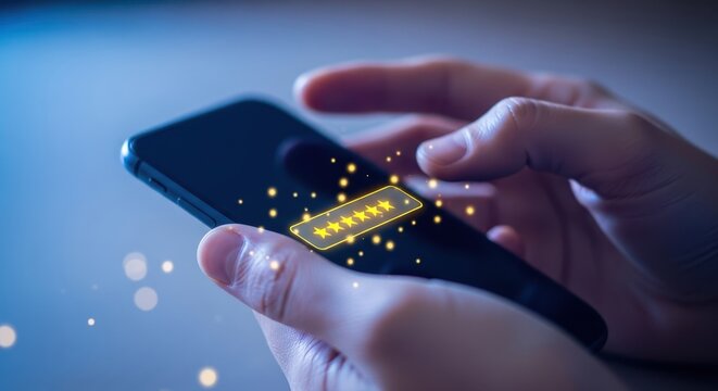 Smartphone secure mobile login application stock photograph