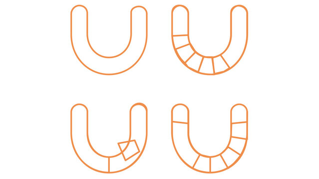Clean flat vector line icon of a pool noodle for swimming lessons, summer camp signage, beach activity guides, or aquatic recreation apps.