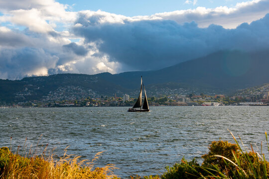 River Derwent in Hobart - Tasmania
