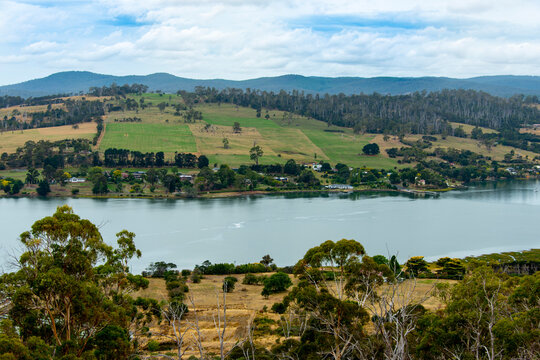 Tamar River in Tasmania - Australia