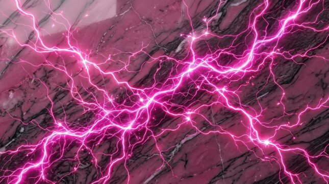 Pink electric vein texture featuring organic abstract energy lines and an intense glowing pattern. This dynamic fluid design
