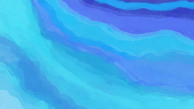 Ocean blue watercolor wave abstract paper background, minimalist fluid turquoise azure liquid marble backdrop for elegant presentation wallpaper